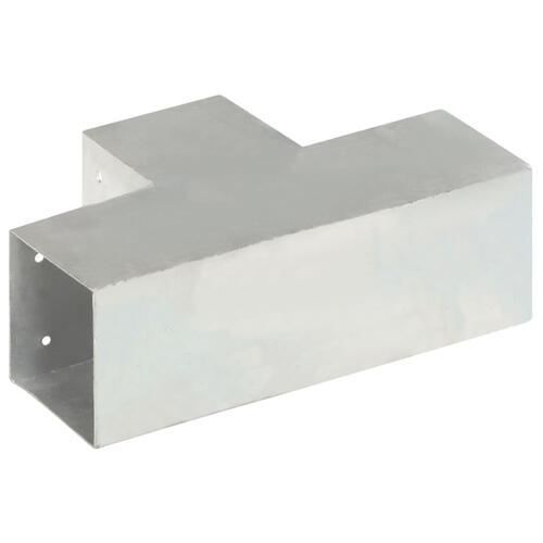 Stolpebeslag T-form 101x101 mm galvaniseret metal