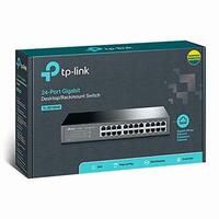 Switch til netværket med kontaktskab TP-Link TL-SG1024D(UK) 24P Gigabit