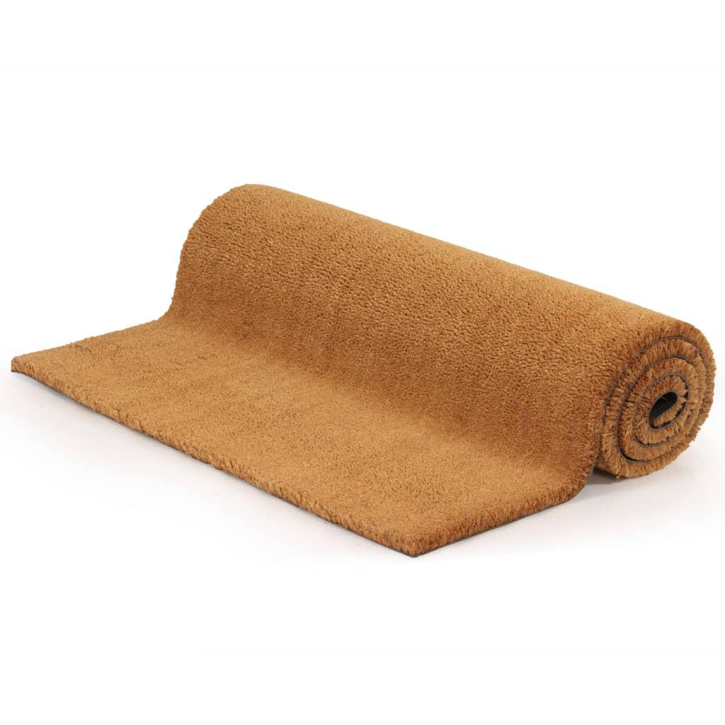 Dørmåtte coir 17 mm 80 x 100 cm naturfarvet
