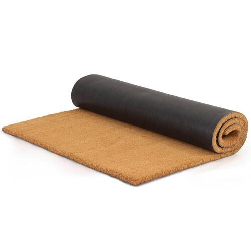 Dørmåtte coir 17 mm 100 x 100 cm naturfarvet