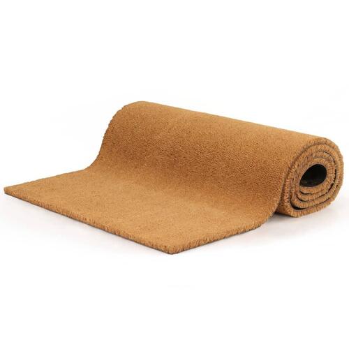 Dørmåtte coir 17 mm 190 x 200 cm naturfarvet