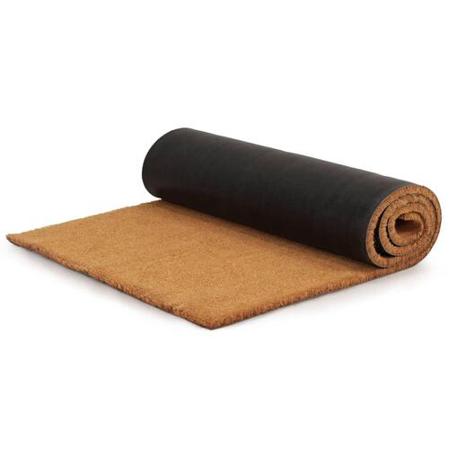 Dørmåtte coir 17 mm 190 x 200 cm naturfarvet