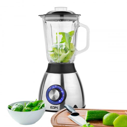 EDM Product kop-blender 07678 - Sort, 550 W, 1,5 l