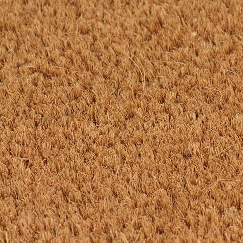 Dørmåtter 2 stk. coir 24 mm 50 x 80 cm naturfarvet