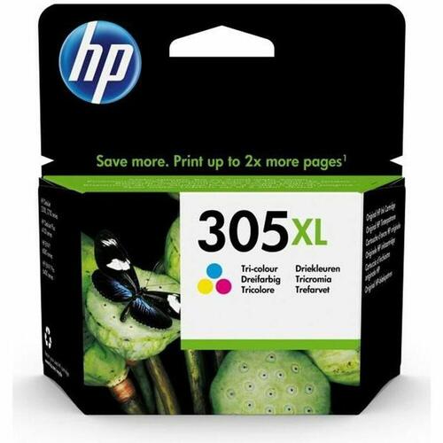 Original blækpatron HP 305XL Multifarvet Tricolour Cyan/Magenta/Yellow