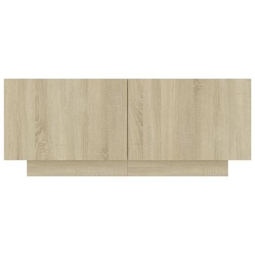 Sengeskab 100x35x40 cm konstrueret træ sonoma-eg