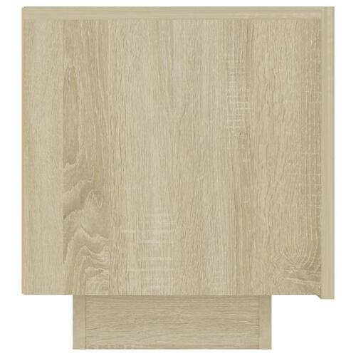 Sengeskab 100x35x40 cm konstrueret træ sonoma-eg