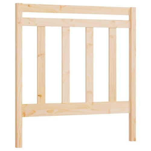 Sengegærde 106x4x100 cm massivt fyrretræ