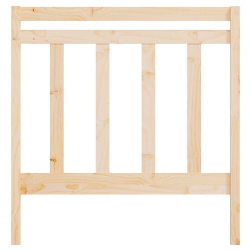 Sengegærde 106x4x100 cm massivt fyrretræ