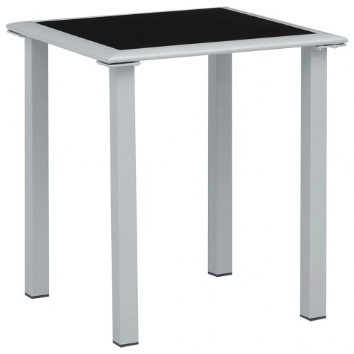 Liggestole 2 stk. med bord aluminium grøn