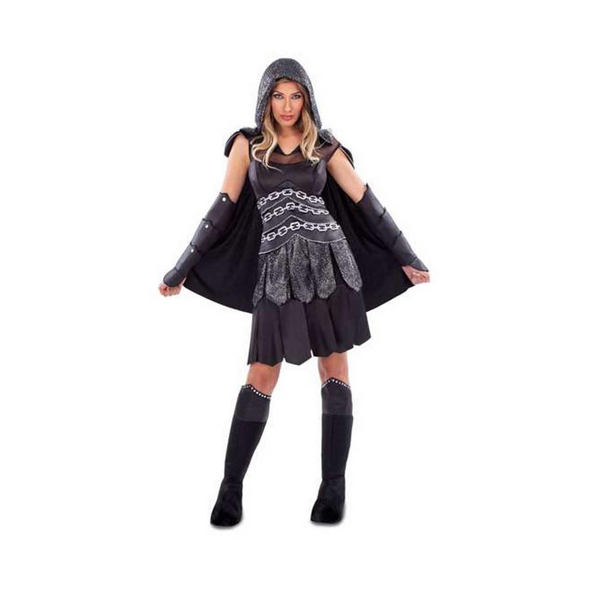 Kvindelig middelalderkriger kostume - XL