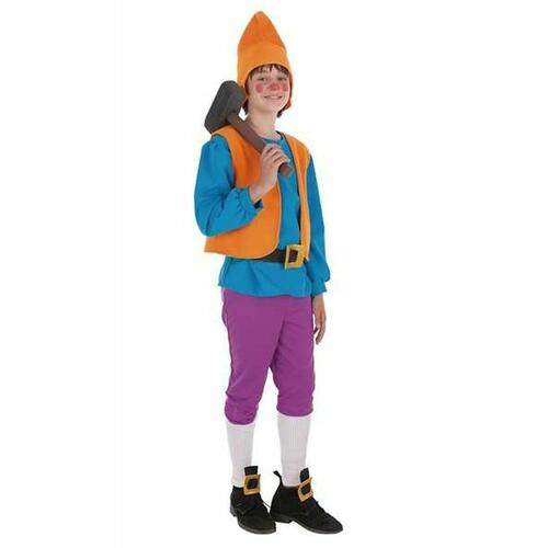 Kostume til børn Blå Dværg (2 Dele) 9-11 år