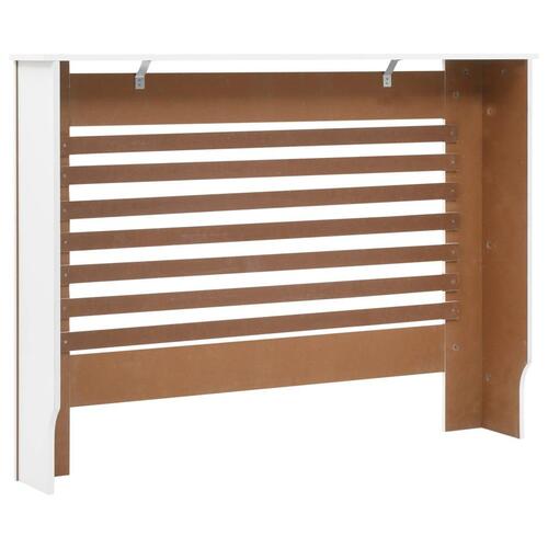 Radiatorskjuler MDF 112 x 19 x 81,5 cm hvid