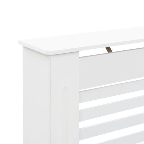 Radiatorskjuler MDF 112 x 19 x 81,5 cm hvid