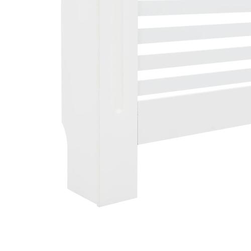 Radiatorskjuler MDF 112 x 19 x 81,5 cm hvid