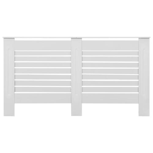 Radiatorskjuler MDF 152x19x81,5 cm hvid