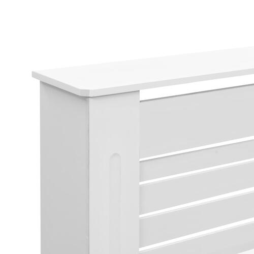 Radiatorskjuler MDF 152x19x81,5 cm hvid