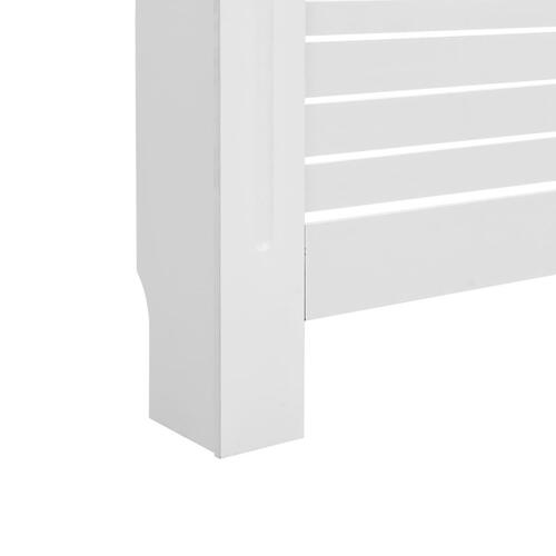Radiatorskjuler MDF 152x19x81,5 cm hvid