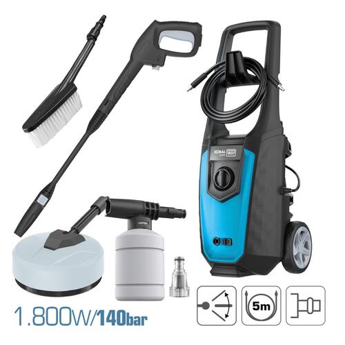 Højtryksrenser Koma Tools 1800 W 220-240 V 140 bar