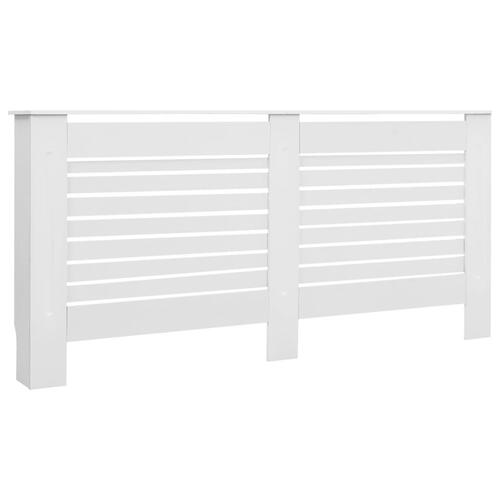 Radiatorskjuler MDF 172x19x81,5 cm hvid