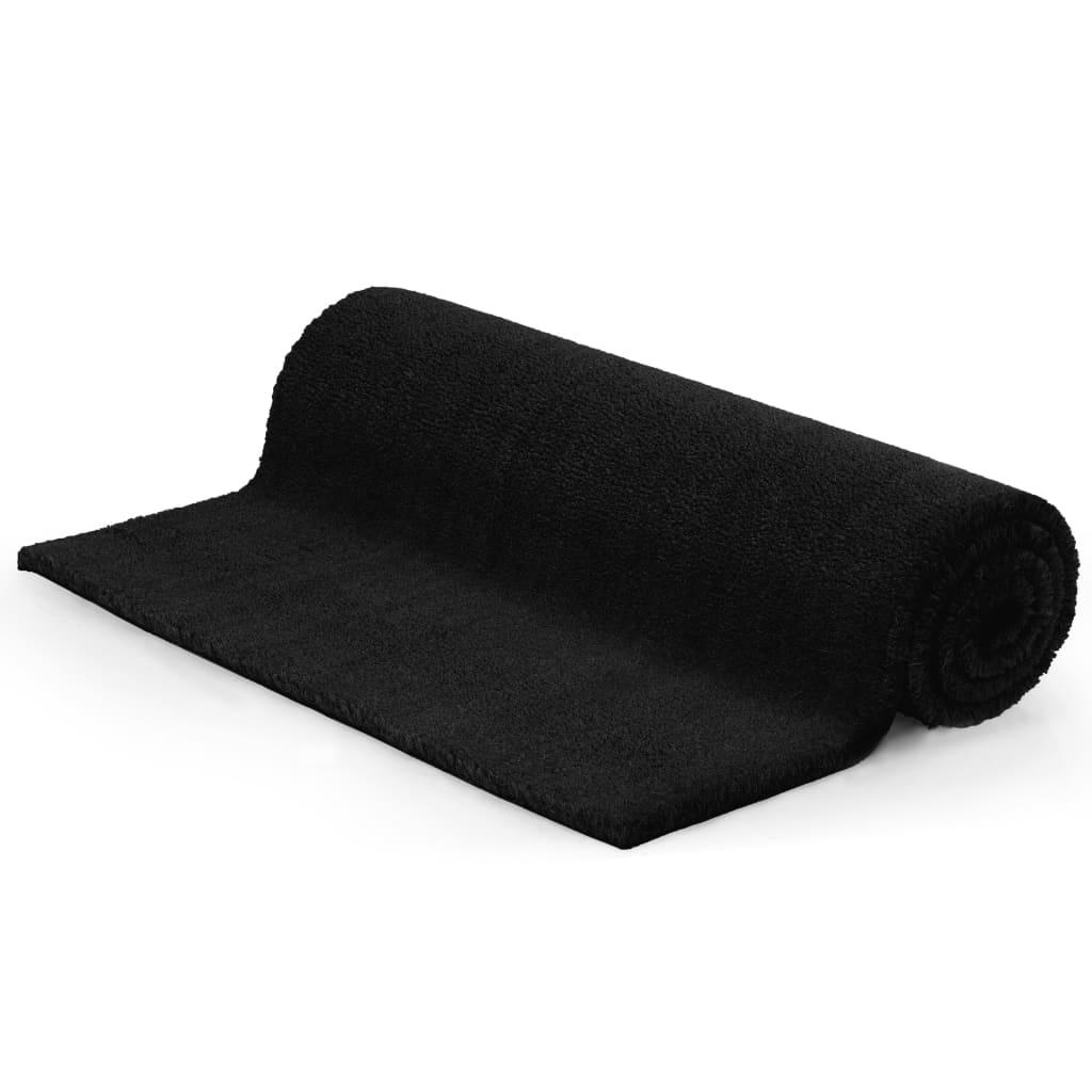 Dørmåtte coir 17 mm 100 x 200 cm sort