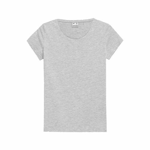 Kortærmet T-shirt til Kvinder 4F Grå S