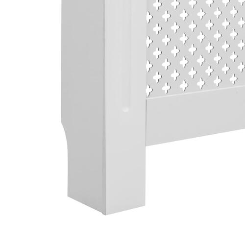 Radiatorskjuler MDF 152x19x81,5 cm hvid