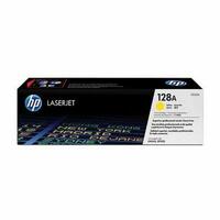 Original toner HP T128A Gul