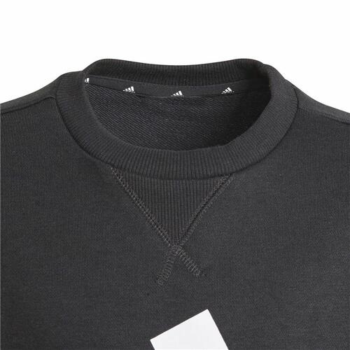 Sweaters uden Hætte til Børn Adidas Essentials Sort 7-8 år