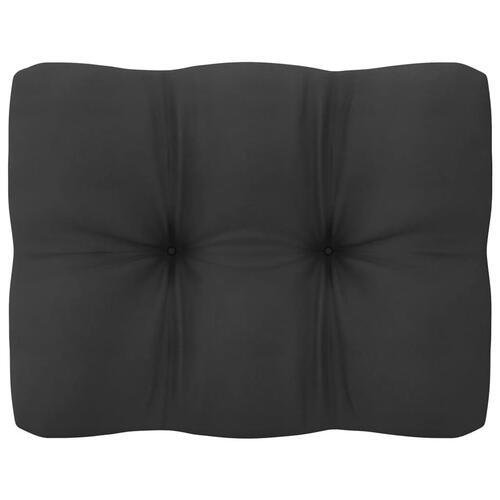 2-personers havesofa m. hynder massivt fyrretræ hvid