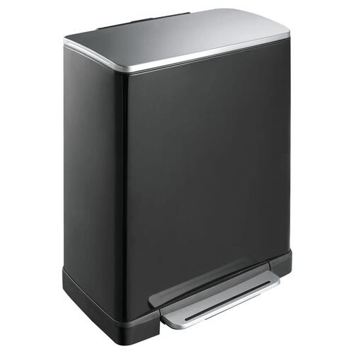 EKO pedalspand E-Cube 50 l mat sort