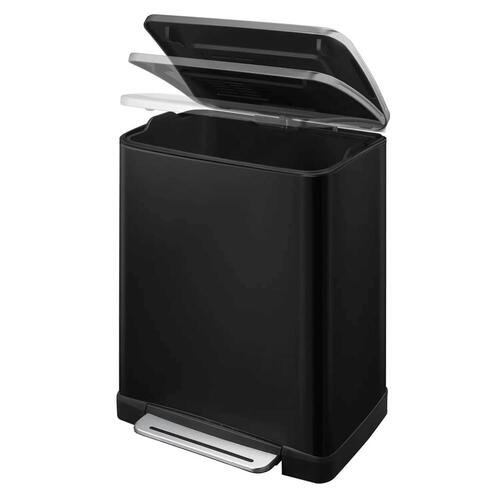 EKO pedalspand E-Cube 50 l mat sort