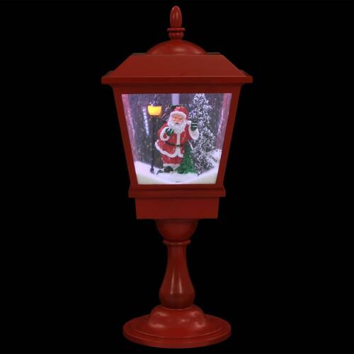 Julepiedestallampe med julemand 64 cm LED