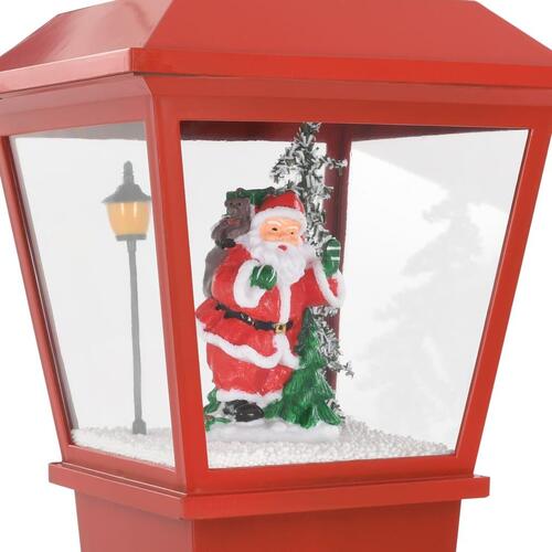 Julepiedestallampe med julemand 64 cm LED