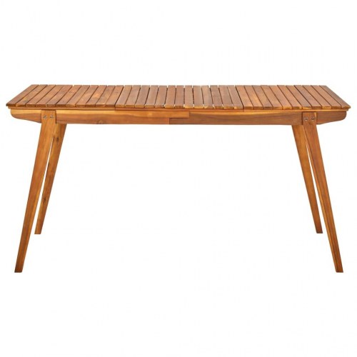 Havebord 150x90x75 cm massivt akacietræ