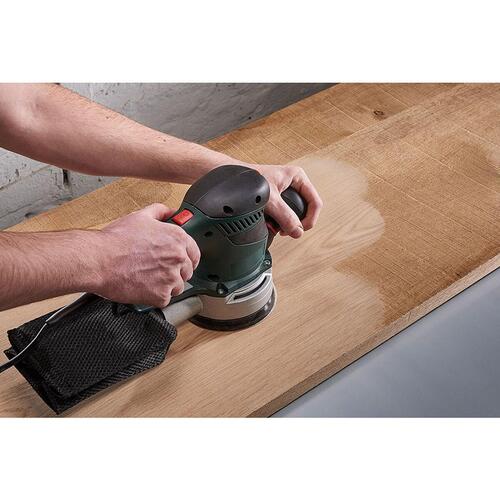 Slibeskive med flere huller til excenterslibemaskine Wolfcraft 1109000 Ø 125 mm 180 g 5 enheder