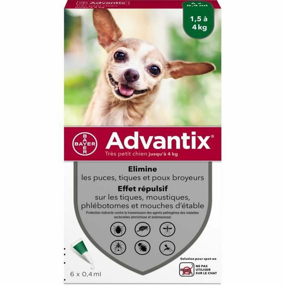 Pipette til hunde Advantix 1,5-4 Kg