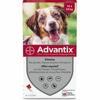 Pipette til hunde Advantix 10-25 Kg