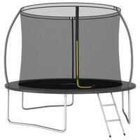 Trampolinsæt 305x76 cm 150 kg rund