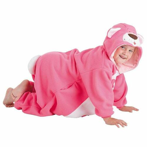 Kostume til børn Funny Pink Bjørnebamse (1 Dele) 3-5 år