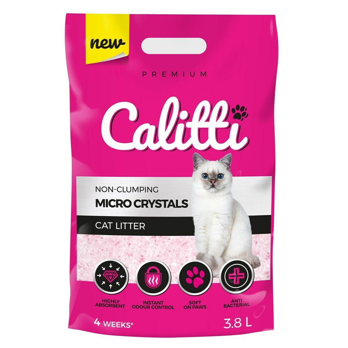 Kattegrus Calitti Micro Crystals Plastik 3,8 L