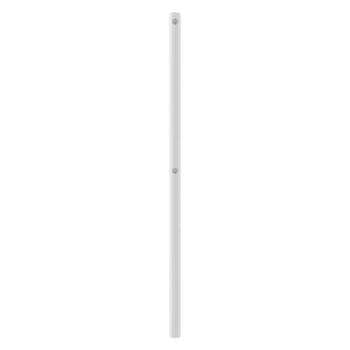 Sengegavl 160 cm metal hvid