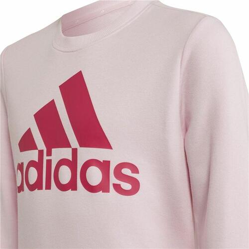 Sweatshirt uden hætte til piger Adidas Essentials Lyserød 13-14 år
