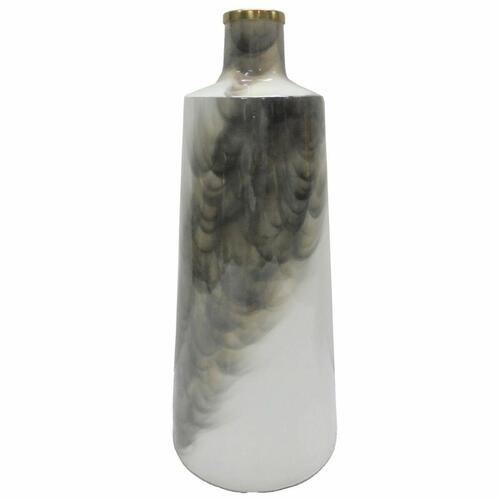 Vase Metal To-farvet Jern Moderne (19 x 19 x 46 cm)