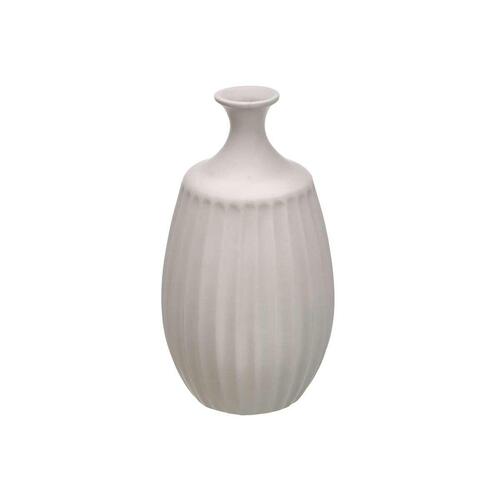 Vase Grå Keramik 27 x 48 x 27 cm