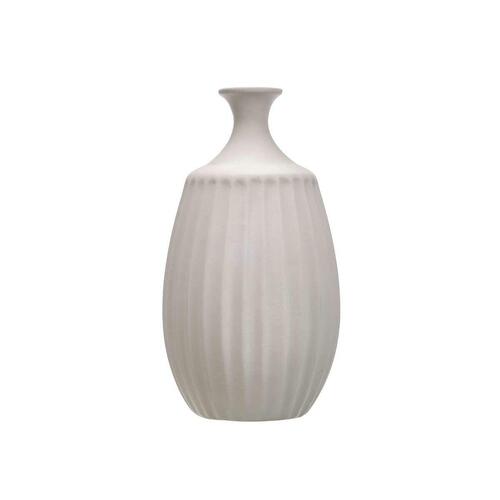 Vase Grå Keramik 27 x 48 x 27 cm
