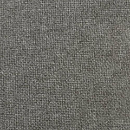 Stolehynder med lav ryg 2 stk. 100x50x4 cm stof mørkegrå