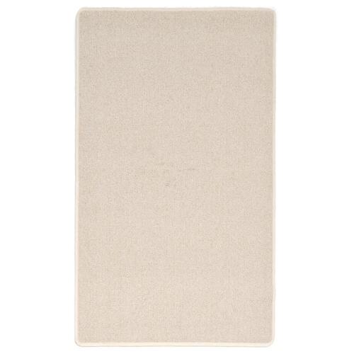 Tæppe tuftet 80 x 150 cm beige