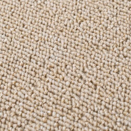 Tæppe tuftet 80 x 150 cm beige