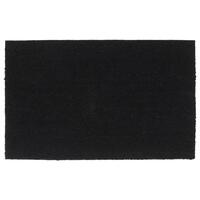Dørmåtte 50x80 cm tuftet coir sort